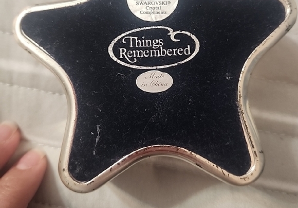 Star-Shaped Silver Keepsake Box - Picture 4 of 4